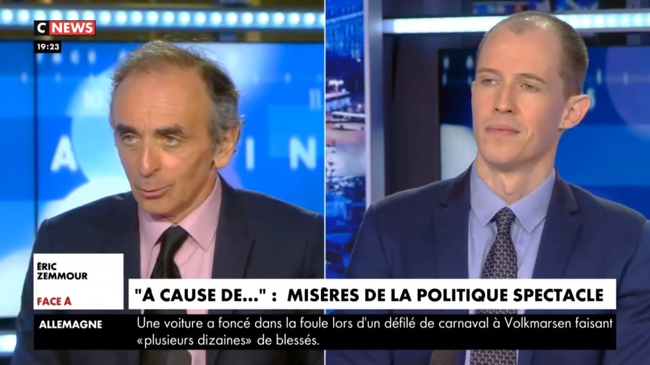 Zemmour - Face à l'info - 24 février 2020