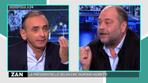 Zemmour face à Dupond-Moretti