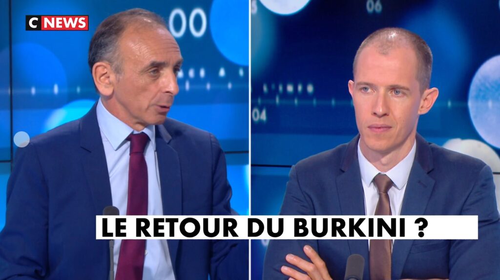 Zemmour: "Le burkini c'est islamiser le paysage"