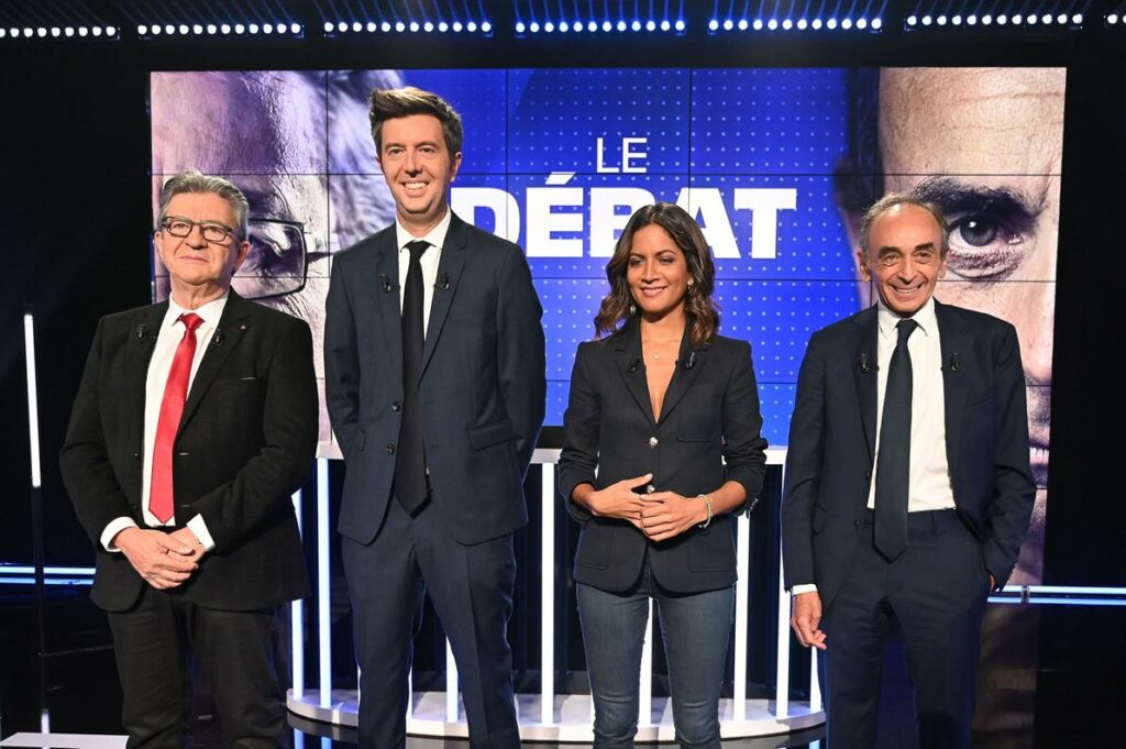 Zemmour - Mélenchon - Le débat sur BFMTV